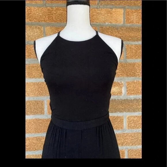 Air By Alice + Olivia Women's Cross Back jumpsuit SIZE 2 - Picture 4 of 12